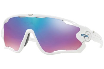 Sunglasses Oakley Jawbreaker OO9290-21 PRIZM Monoscheibe | Shield Weiß