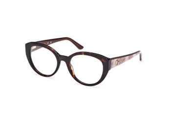 Glasses Guess GU50127 052 Rund Havanna