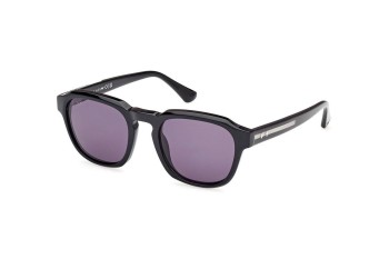 Sunglasses Web WE0370 05A Rund Schwarz