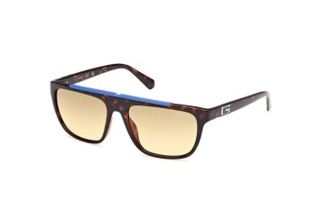 Sonnenbrille Guess GU00122 52F Rechteck Havanna