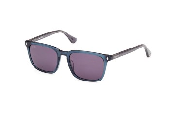 Sunglasses Web WE0369 92A Quadratisch Blau