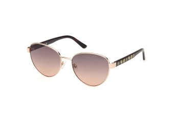 Sonnenbrille Guess GU00101 32F Rund Gold