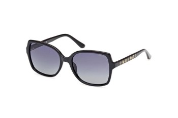 Sunglasses Guess GU00100 01D Polarized Quadratisch Schwarz