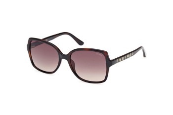 Sonnenbrille Guess GU00100 52F Quadratisch Schwarz