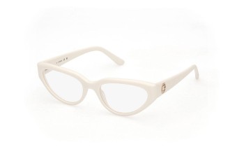 Glasses Guess GU50113 021 Cat Eye Weiß