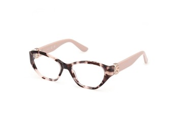 Glasses Guess GU50119 055 Cat Eye Havanna