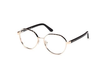 Glasses Guess GU50124 005 Rund Gold