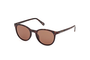 Sonnenbrille Guess GU00118 52E Rund Havanna