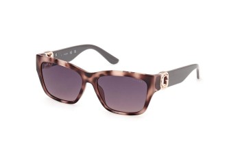 Sonnenbrille Guess GU00105 55B Rechteck Havanna