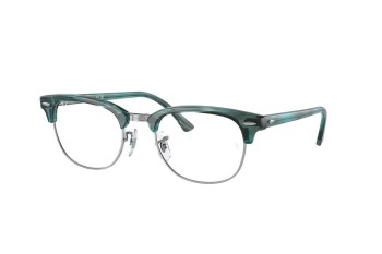 Brillen Ray-Ban Clubmaster RX5154 8377 Browline Silber