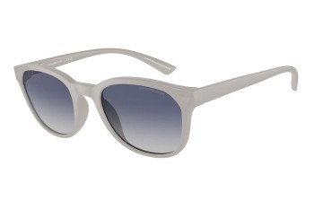 Sunglasses Emporio Armani EA4225U 610087 Rund Grau