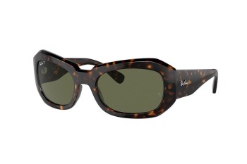 Sunglasses Ray-Ban RB2212 902/58 Polarized Oval Havanna