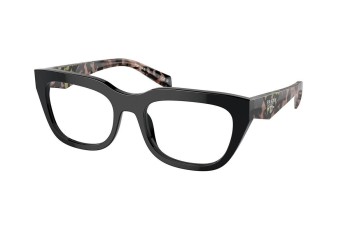 Glasses Prada PRA06V 13P1O1 Quadratisch Schwarz