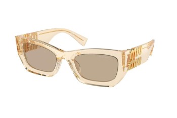 Sunglasses Miu Miu MU09WS 11T40F Rechteck Beige