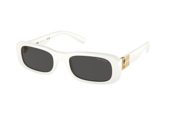 Sonnenbrille Miu Miu MU08ZS 1425S0 Rechteck Weiß