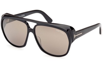 Sunglasses Tom Ford FT1103 01L Quadratisch Schwarz