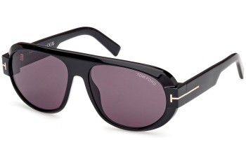 Sonnenbrille Tom Ford FT1102 01A Pilot Schwarz