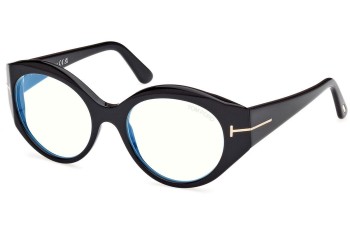 Glasses Tom Ford FT5950-B 001 Oval Schwarz