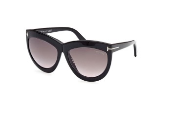 Sonnenbrille Tom Ford FT1112 01B Cat Eye Schwarz