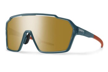 Sonnenbrille Smith SHIFTXLMAG FLL/AV Monoscheibe | Shield Blau