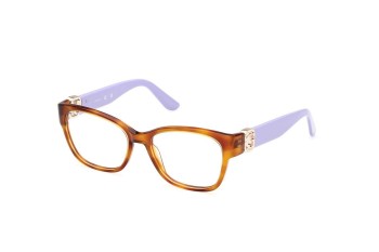 Glasses Guess GU50120 053 Quadratisch Havanna