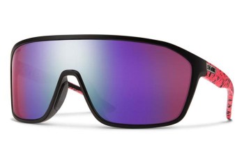 Sonnenbrille Smith BOOMTOWN H1T/DI Monoscheibe | Shield Schwarz