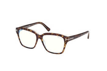 Brillen Tom Ford FT5955-B 055 Quadratisch Havanna