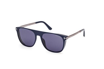 Sunglasses Tom Ford FT1105 90V Quadratisch Blau