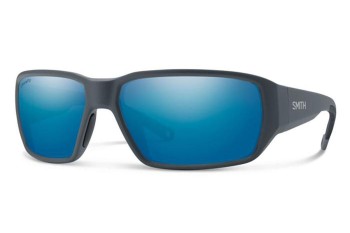 Sonnenbrille Smith HOOKSET RIW/QG Polarized Rechteck Grau