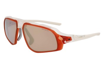 Sonnenbrille Nike FV2389 100 Rechteck Weiß