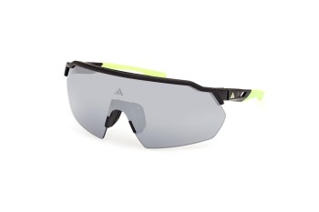 Sonnenbrille Adidas Sport SP0093 02C Monoscheibe | Shield Schwarz