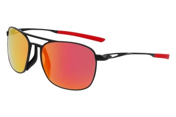 Sunglasses Nike EV24008 011 Rund Schwarz