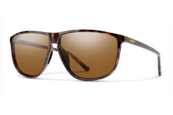 Sunglasses Smith MONOLAKE 086/L5 Polarized Oval Havanna