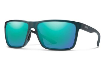 Sunglasses Smith RIPTIDE/S FJM/QG Polarized Rechteck Blau