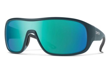 Sunglasses Smith SPINNER QM4/QG Polarized Monoscheibe | Shield Blau