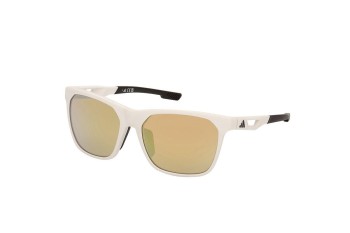 Sonnenbrille Adidas Sport SP0091 21G Rechteck Weiß