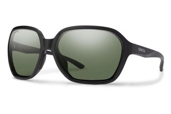 Sonnenbrille Smith WHITNEY 003/L7 Polarized Oval Schwarz