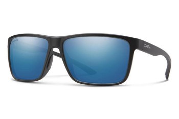 Sunglasses Smith RIPTIDE/S 124/QG Polarized Rechteck Schwarz