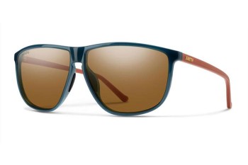 Sonnenbrille Smith MONOLAKE S9W/L5 Polarized Oval Blau