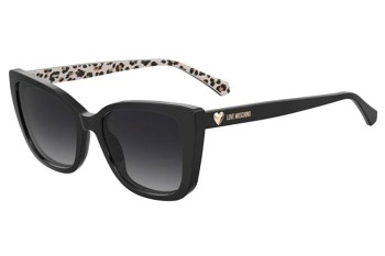 Sonnenbrille Love Moschino MOL073/S 7RM/9O Rechteck Schwarz