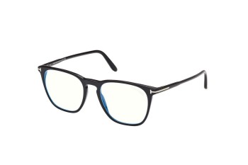 Glasses Tom Ford FT5937-B 001 Rechteck Schwarz