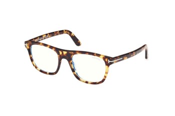 Brillen Tom Ford FT5939-B 053 Quadratisch Havanna