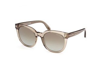 Sonnenbrille Tom Ford FT1109 45G Rund Braun