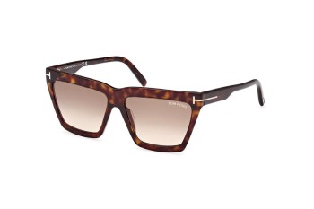 Sonnenbrille Tom Ford FT1110 52F Quadratisch Havanna