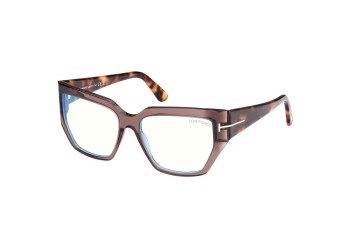 Brillen Tom Ford FT5951-B 048 Quadratisch Braun