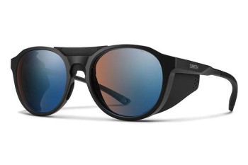 Sunglasses Smith VENTURE 003/PS Rund Schwarz