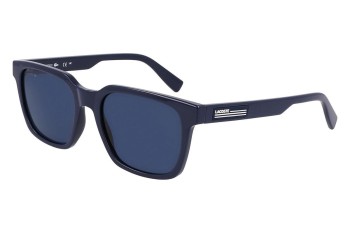 Sunglasses Lacoste L6028S 410 Rechteck Blau