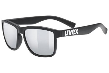 Sonnenbrille uvex lgl 39 Black Mat S3 Quadratisch Schwarz