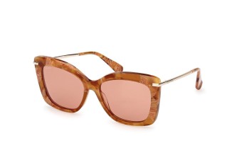 Sunglasses Max Mara MM0101 56E Rechteck Havanna