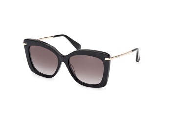 Sunglasses Max Mara MM0101 01B Rechteck Schwarz